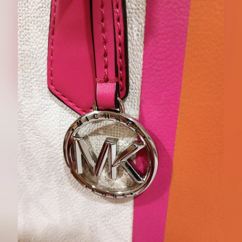 Michael Kors Maple Small Center Stripe Satchel - Picture 5 of 16